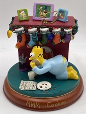 The Simpsons Illuminated Christmas Collection Ornament MMM... COOKIES w/tag