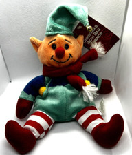 Jingle Elf Ornament Christmas Bean Bag Gang LE Holiday Doll Stuffins