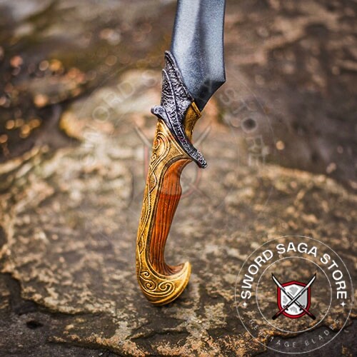 Fantasy Elf Sword – Handcrafted Elven Blade with Detailed Design – Perfect .