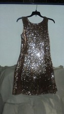 SPEECHLESS, SEMI FORMAL LT. PK. SEQUIN, DRESS SZ 11 NEW WITH TAGS