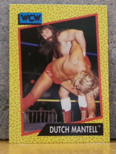 COOL OLDER WRESTLING CARD WCW DUTCH MANTELL # 78