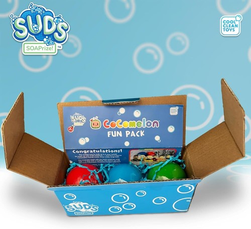 (12) CoComelon SUDs SOAPrize Fun Balls con Skipper JJ, Shark JJ e Ballerina CeCe - Foto 10 di 15
