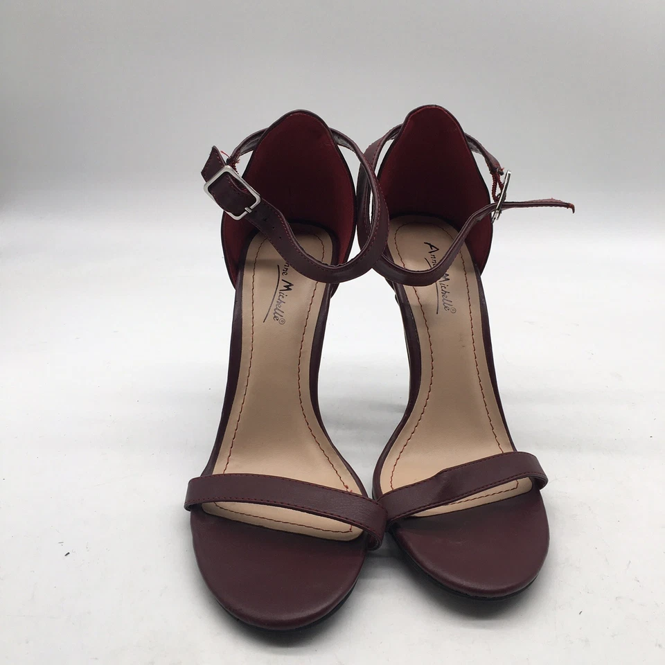 High Heel Stiletto Open Toe Sandal - Women Classic Thin Strap Shoes Size 7.5 - Image 4 of 4