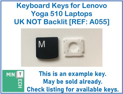 Tastatur Ersatz Tasten für Lenovo Yoga 510 Laptops UK Layout NICHT Hintergrundbeleuchtung