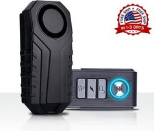 Mejor Sistema De Alarma De Moto Con Sensor De Vibracion Para Bicicleta Ventanas.