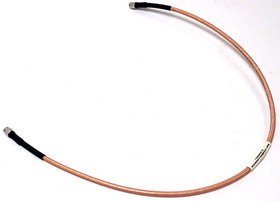 HARBOUR INDUSTRIES RG40011S3X2 .6M DOUBLE SHIELDED COAXIAL CABLE SMA M - M NOS