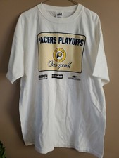 Pacers Playoffs Shirt XL Great Condition Marsh Sponser Retro!