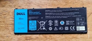 Original Akku Dell 30Wh FWRM8 Original Original für Dell ST10 Serie Tablets