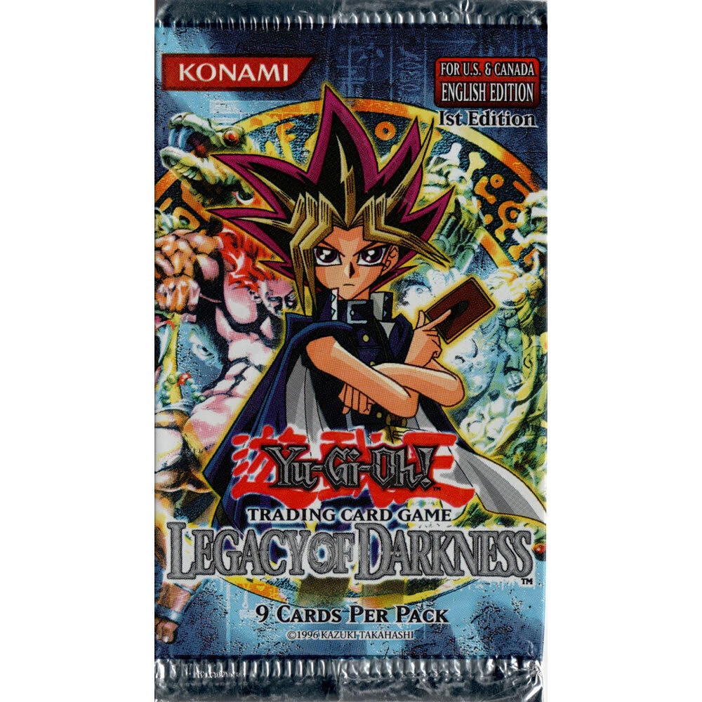 yugioh legacy of darkness booster box Yu-Gi-Oh! TCG Legacy of Darkness Sealed Collectible Card Game Packs for  sale