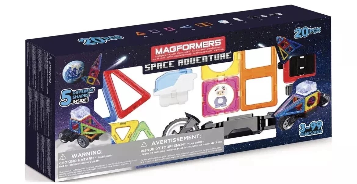 Magformers- Giocattolo Magnetico di Costruzione, 705004