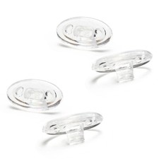 EYAR Clear Replacement Nose Pads Piece for-Oakley A Wire Sunglasses
