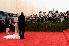 Kim Kardashian Kanye West at the China Through The Looking Glass C - Old Photo