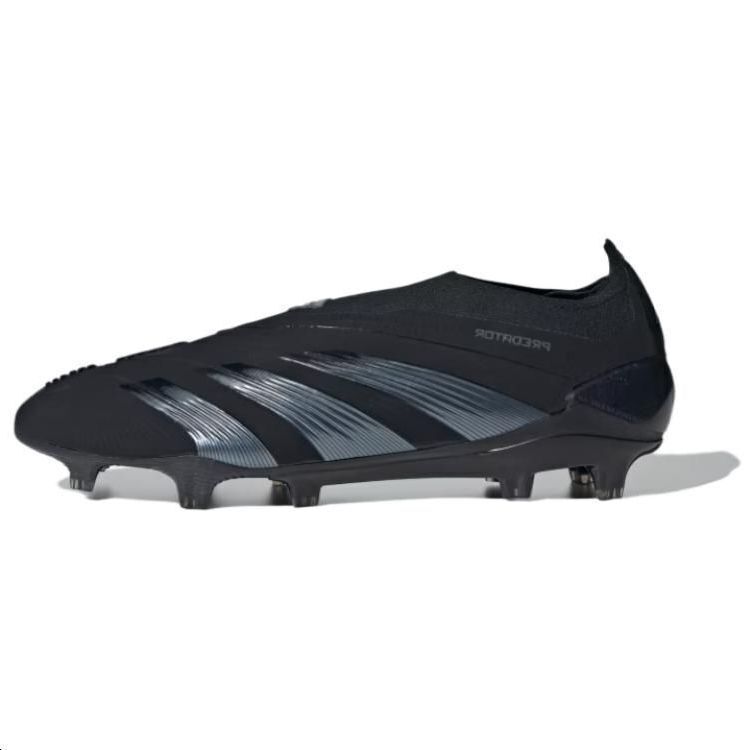 adidas Predator 24 Elite Laceless FG Base Black Pack - IE1807 | eBay