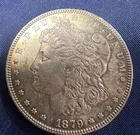 1879 Morgan Silver Dollar MS with Nice Toning #462