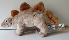 Russ Berrie Stegosaurus Dinosaur Stuffed Animal Toy Plush - EUC