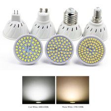 10 PIEZAS E14 GU10 MR16 E27 Bombilla LED 5W 8W 10W Downlight Lámpara 220V 2835 Foco