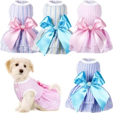 Pet Clothes Summer Small Dog Cat Dress Cute Princess Chihuahua Puppy Skirt