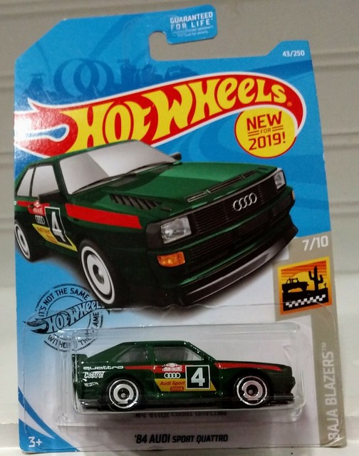 Get Hot Wheels 84 Audi Sport Quattro Green