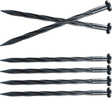 6/30 Pc Spiral Landscape Anchoring Spikes 8 Inch Landscaping Fabric Edging Stake