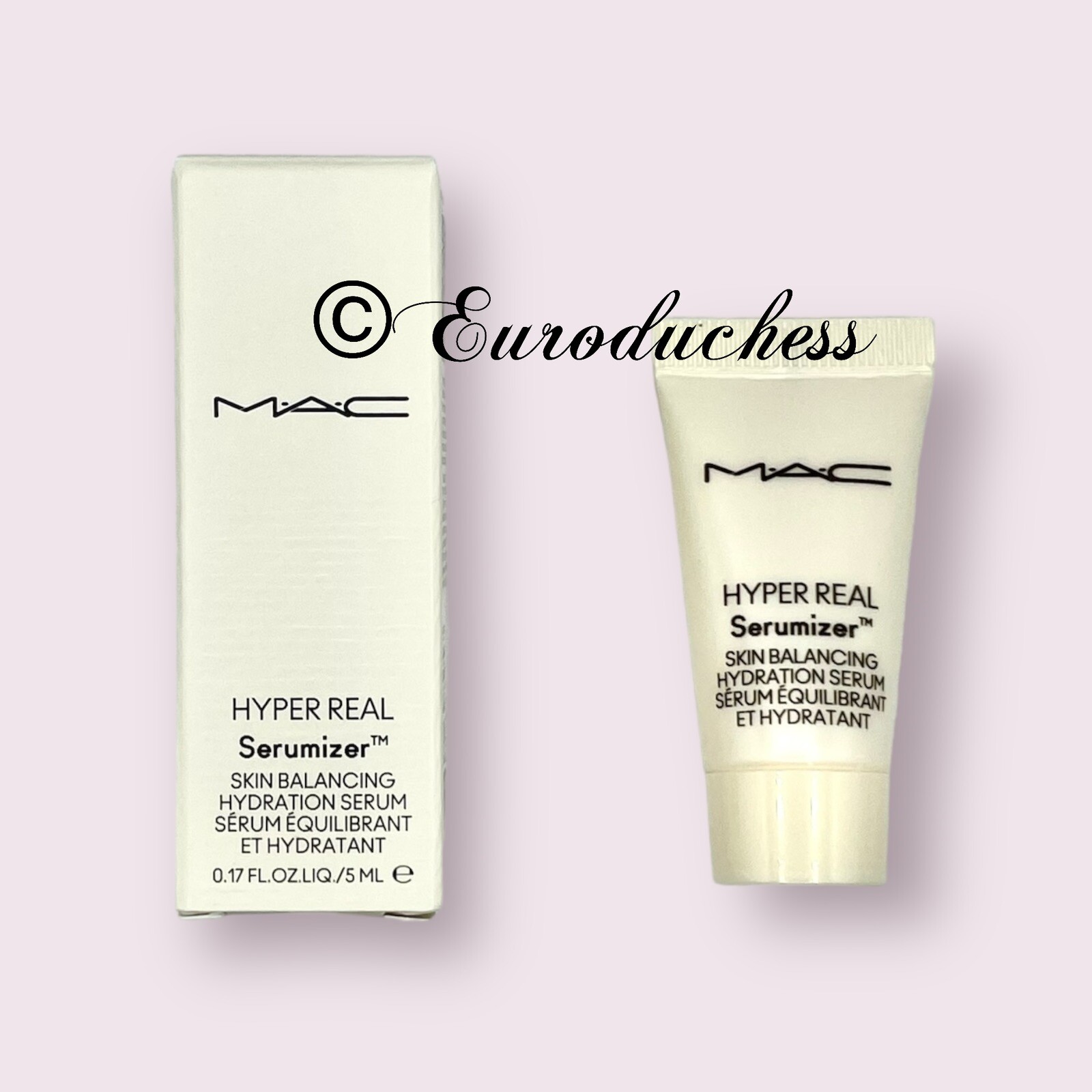 MAC Cosmetics Hyper Real SERUMIZER 0.17 fl oz ~ 5 mL DELUXE SAMPLE NEW SEALED-image