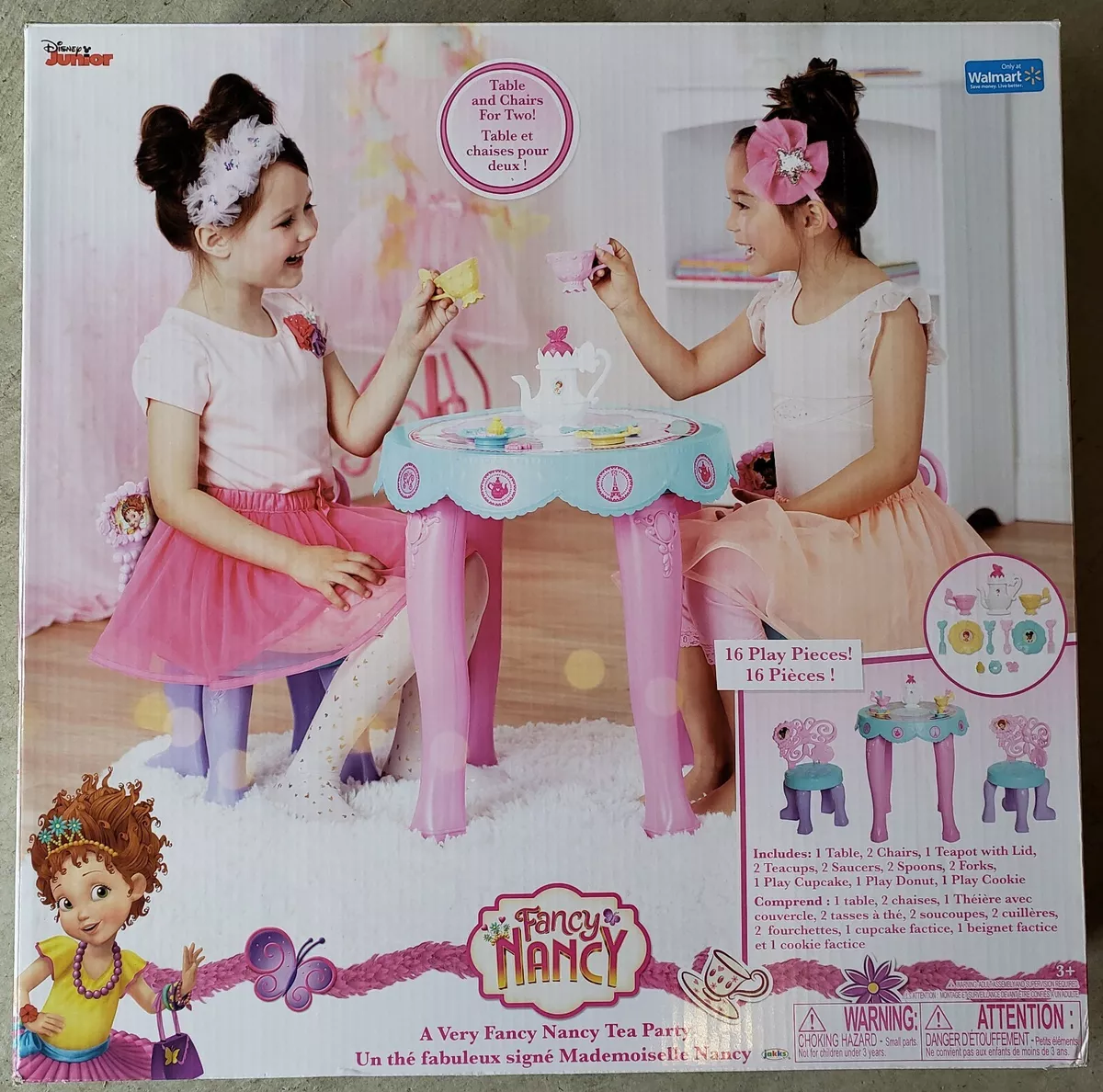 Fancy nancy best sale tea set walmart