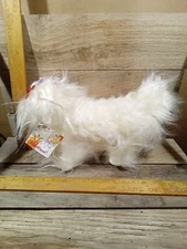 F.A.O. SCHWARZ Coiffed Canines Meena The Maltese Stuffed Dog