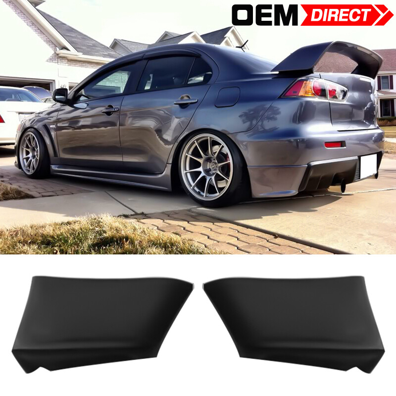 OE-Style Front Bumper Lip & Splitter Kit – Fits 2008–2015 Mitsubishi Lancer (Not Evo/Ralliart)