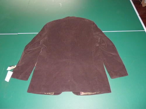 Men's Lauren Ralph Lauren Corduroy sport coat blazer jacket 44L Brown NWT - Picture 15 of 16