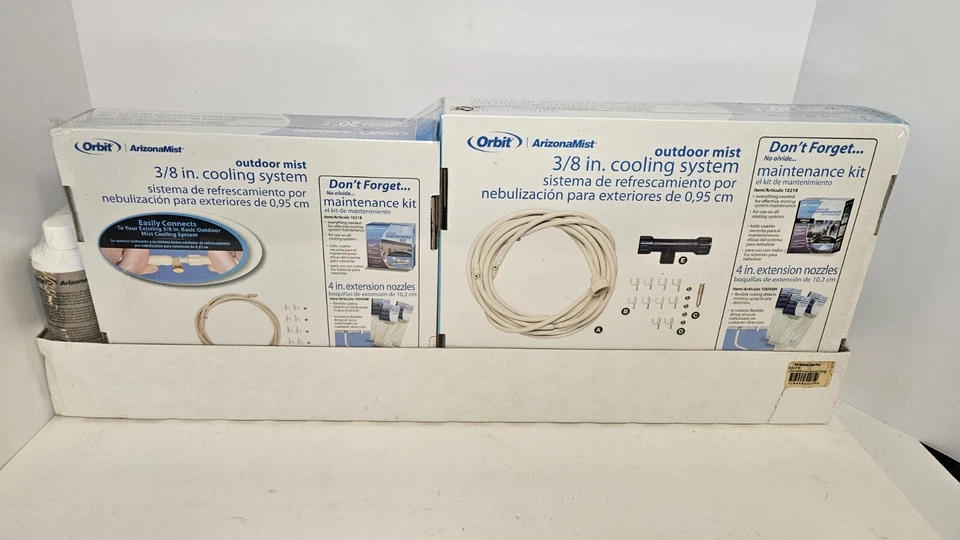 Sistema de enfriamiento por niebla exterior Orbit ArizonaMist de 3/8 pulgadas con bonificación Exp. Pack B3 Foto 4 de 4