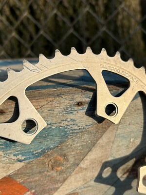 Vintage Shimano 52T 130 BCD Biopace Chainring #2