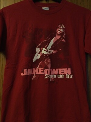 Jake Owen -  Startin  With Me  - Red Shirt - 2 Sided - M