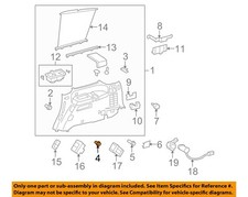 TOYOTA OEM 99-23 Camry Radiator Support-Air Guide Clip 9046710183