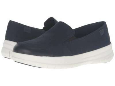 FitFlop Sporty-Pop Skate Canvas Shoes Flat Size #A80-097 Super