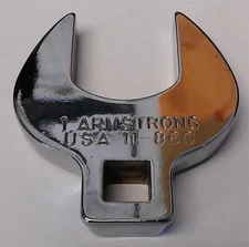 Armstrong 11-860 1" Open End Crowfoot Wrench 3/8" Drive USA