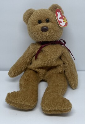 Ty Beanie Baby Curly The Bear ERRORS Vintage Retired Tag 1996/1993 Baby Einstein