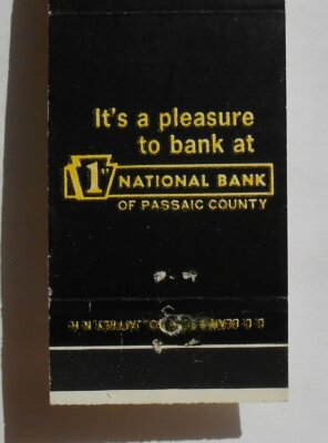1960s 1st National Bank of Passaic County Wanaque Wayne Ringwood NJ Passaic Co