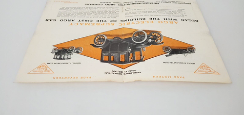 Centro de anuncios impresos automotrices para vehículos eléctricos Argo Spread + página de publicidad 1913 - Imagen 5 de 12