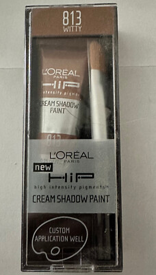 NIB L'Oreal Hip Cream Shadow Paint 813 Witty Eyeshadow SEALED