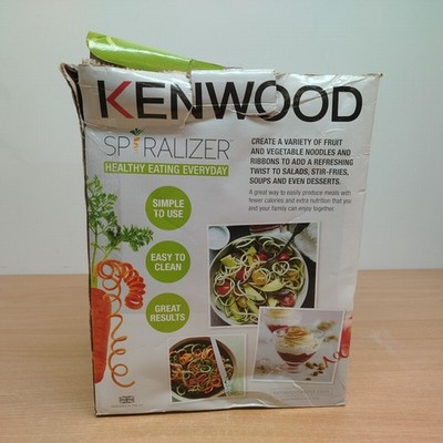 Kenwood FGP20 Elektrischer Spiralisierer - Weiß/Grün - Gemüse-Nudelmaschine - 70 W