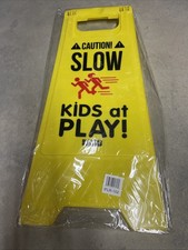 Kids at Play Safety Sign for Street, Children at Play Safety Sign