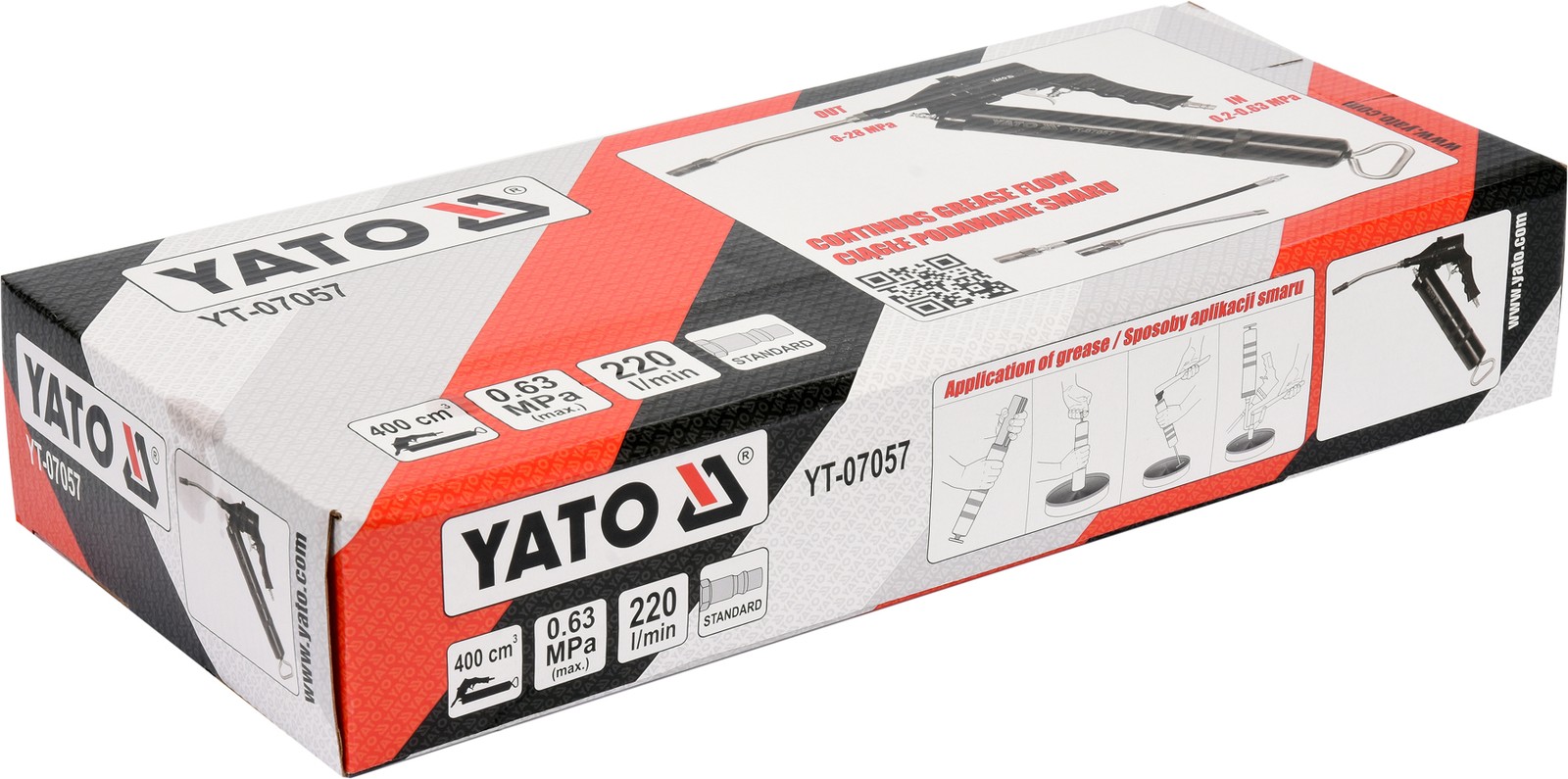 Fits YATO NARZ�DZIA YT-07057 PNEUMATIC SELF-TAPPING GREASE GUN