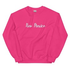 New Mexico US States Women's Crew Neck Sweatshirt