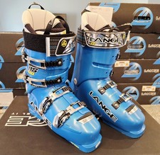 LANGE RS 130 SPEED BLUE SKI BOOTS - SZ 27.5 - ITALY - LB01030