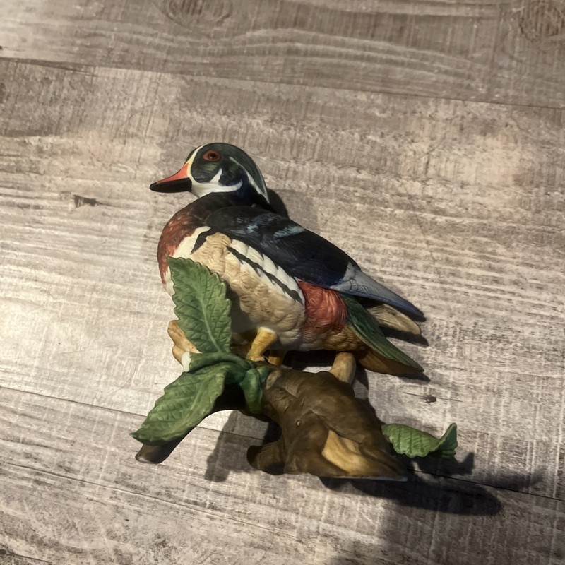 Lenox WOOD DUCK The Garden Birds Collection Fine Porcelain 1990