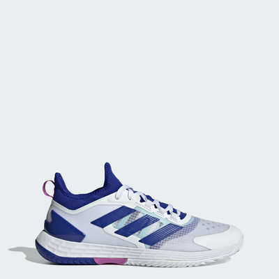 Herren Adidas adizero Ubersonic 4.1 M weiß/blau Turnschuhe IF9134 UVP 129,99£