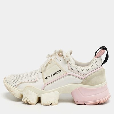 Givenchy Jaw Gr.38 Tricolor Leather and Suede Low Top Sneaker