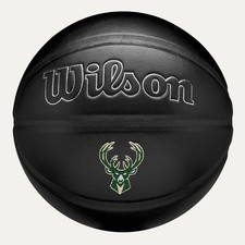 WILSON Milwaukee Bucks NBA team Premier basketball size 7 [black]