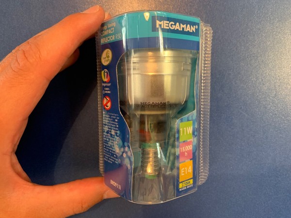 Megaman Energiesparlampe E14 11W Reflector 15.000H 2700K Warm Weiß 87X50Mm-image
