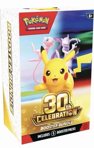 Pokemon 30th Anniversary Booster Bundle New Sealed Ships October
