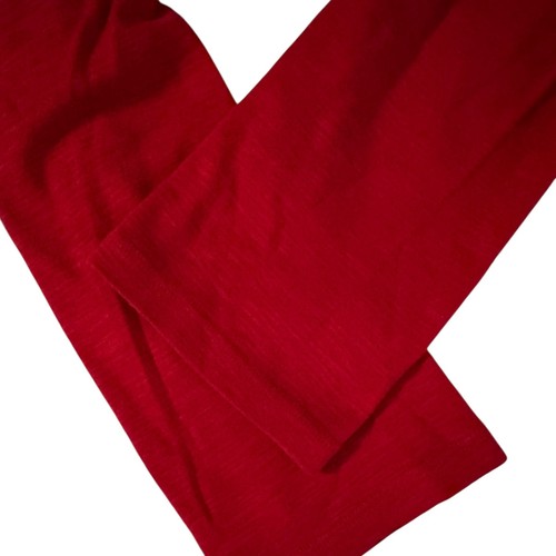 Tommy Bahama Red 3/4 Sleeve Tee Medium Curved Hem Island Effortless - Picture 5 of 6